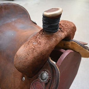 15" USED NRS ROPING SADDLE