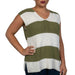 Striped Sweater Vest WOMEN - Clothing - Tops - Sleeveless In February