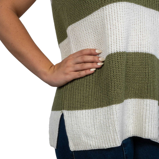 Striped Sweater Vest WOMEN - Clothing - Tops - Sleeveless In February