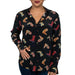 Catherine Gee Daria French Cut Silk Blouse WOMEN - Clothing - Tops - Long Sleeved Catherine Gee