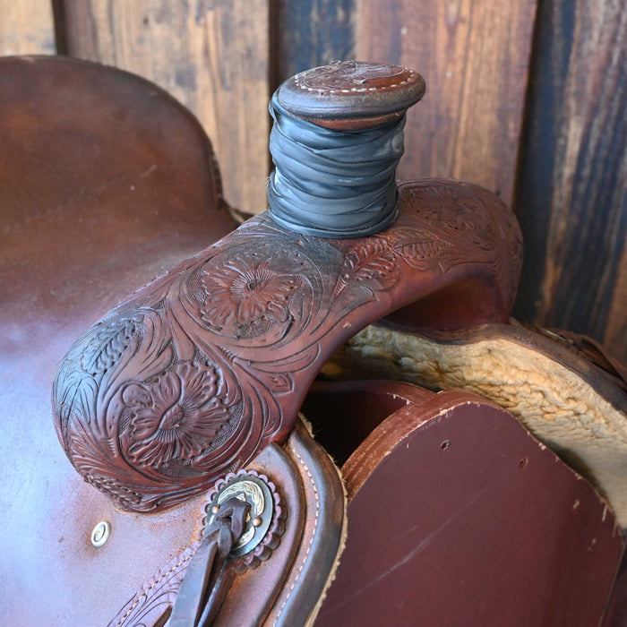 14" USED CACTUS RANCH SADDLE
