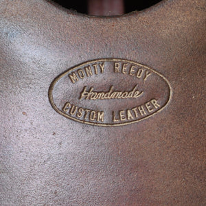 15.5" USED MONTY REEDY RANCH SADDLE Saddles Monty Reedy