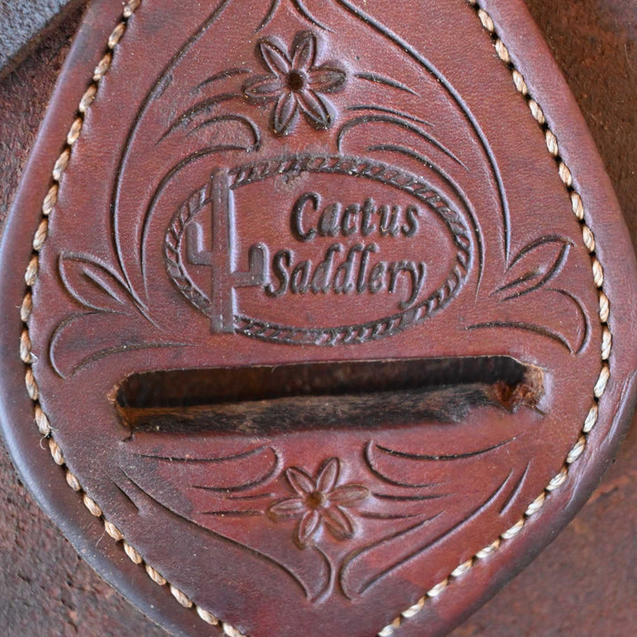 14" USED CACTUS RANCH SADDLE