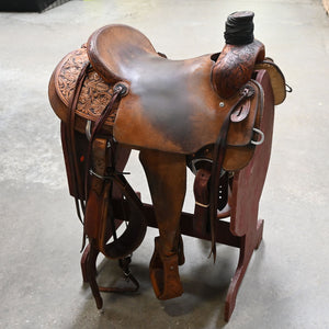 15.5" USED CACTUS RANCH SADDLE