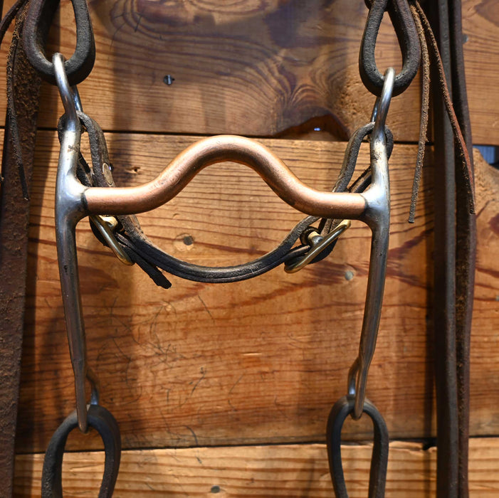 Reinsman Copper Port Bridle Rig w/ Browband Headstall