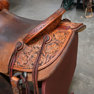 15.5" USED CACTUS RANCH SADDLE Saddles CACTUS SADDLERY