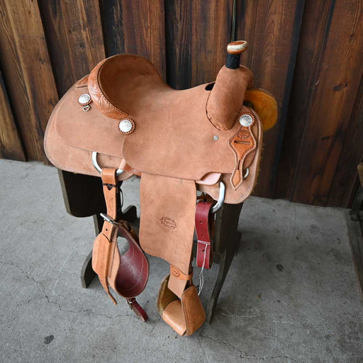 14.5" TESKEY'S TEAM ROPING SADDLE Saddles - New Teskey's Saddlery