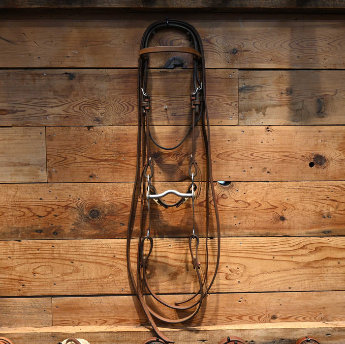 Low Port Bridle Rig w/ Browband Headstall Tack - Rigs MISC