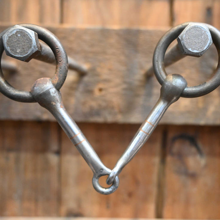 O-Ring Snaffle w/ Copper Inlay Bit Tack - Bits misc