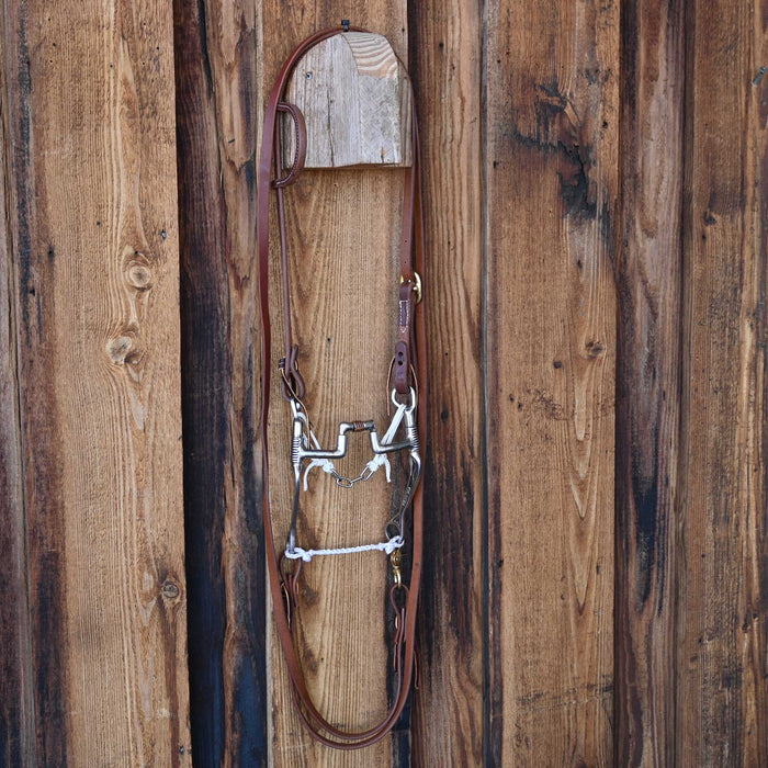 Myler USA Hinge Correction Bridle Rig w/All New Leather