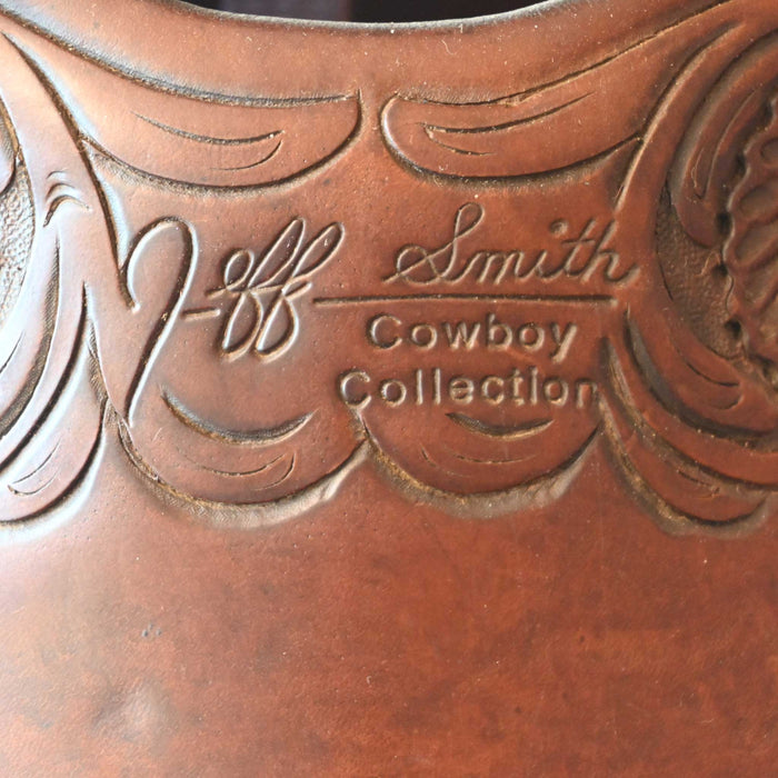 16.5" USED JEFF SMITH COWBOY SADDLE