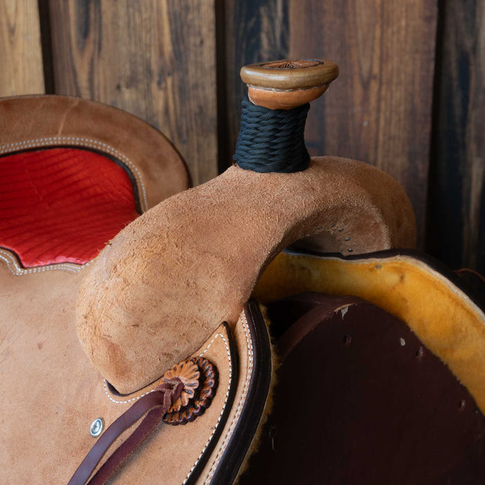 14.5" TESKEY'S TEAM ROPING SADDLE Saddles - New Teskey's Saddlery