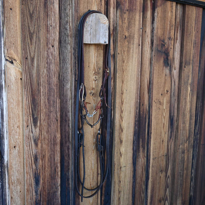 Circle Gag Snaffle Bridle Rig w/Split Ear Headstall Tack - Rigs misc