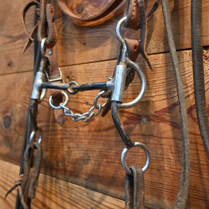 Shanked Snaffle Bridle Rig Sale Barn MISC
