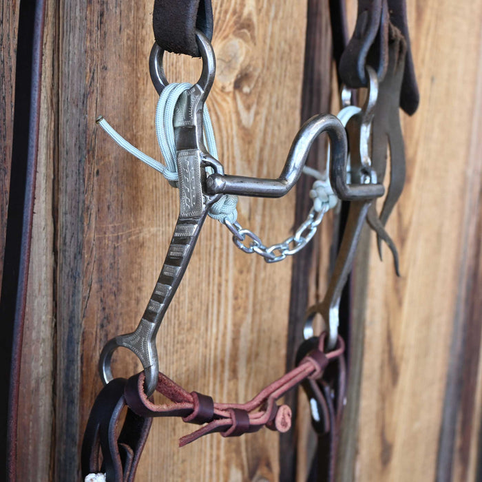 Phillip Casey Solid Port Bridle Rig w/Casey Tew Leather
