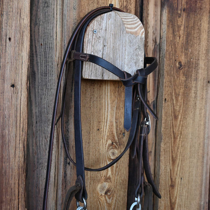 Phillip Casey Solid Port Bridle Rig w/Casey Tew Leather
