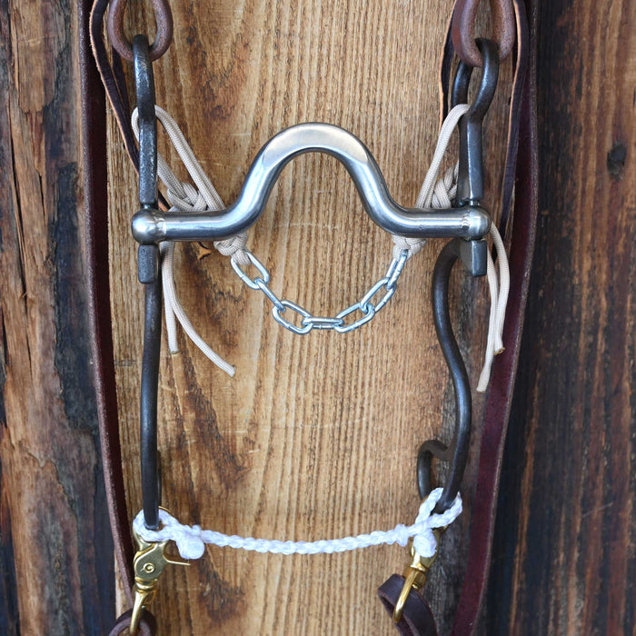Kerry Kelley 10 Flat Johnny Bridle Rig w/All New Leather