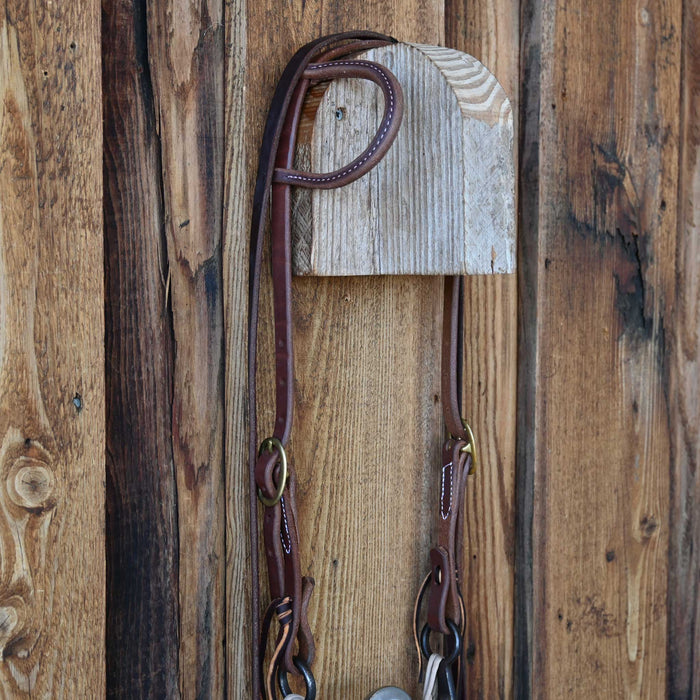 Kerry Kelley 10 Flat Johnny Bridle Rig w/All New Leather