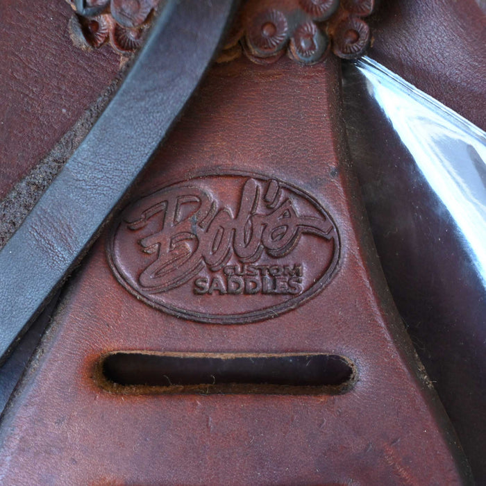 16" USED BOB'S CUSTOM CUTTING SADDLE