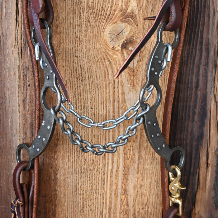Petska Chain Bridle Rig w/Single Ear Headstall