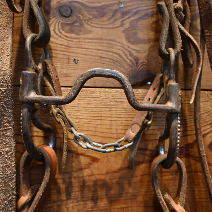 Square Port Bridle Rig w/ Split Ear Headstall