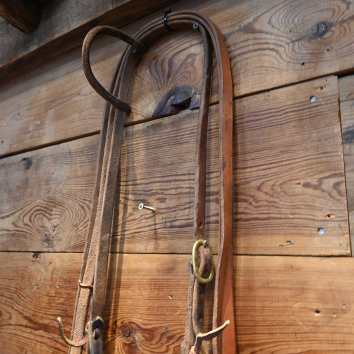 Square Port Bridle Rig w/ Split Ear Headstall