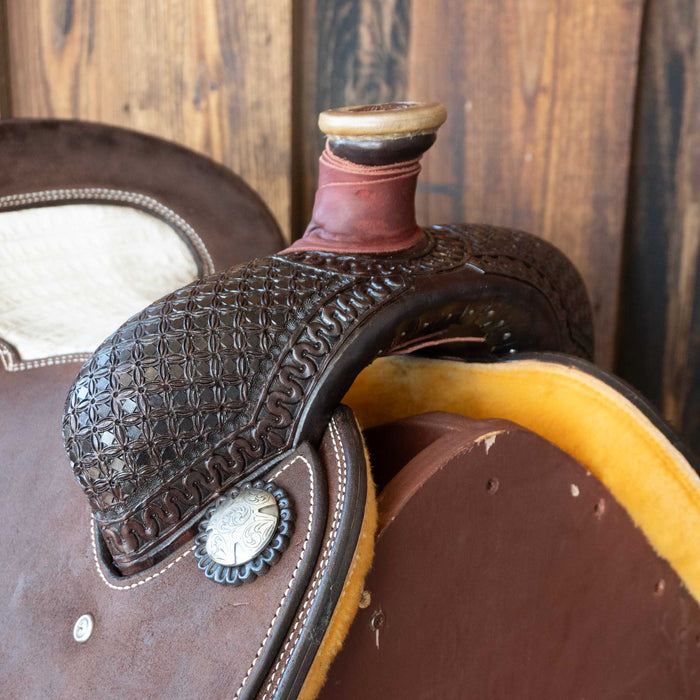 13" TESKEY'S CALF ROPING SADDLE