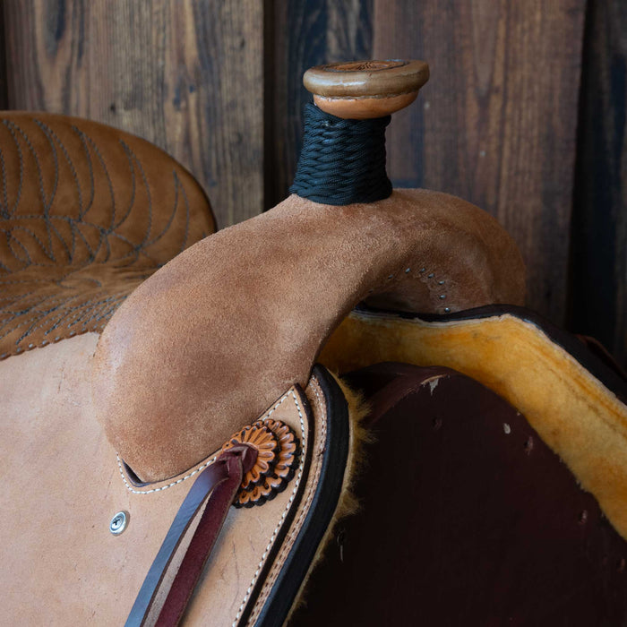 14" TESKEY'S TEAM ROPING SADDLE