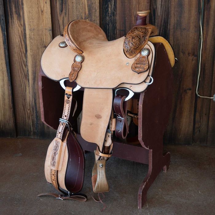 13" TESKEY'S CALF ROPING SADDLE
