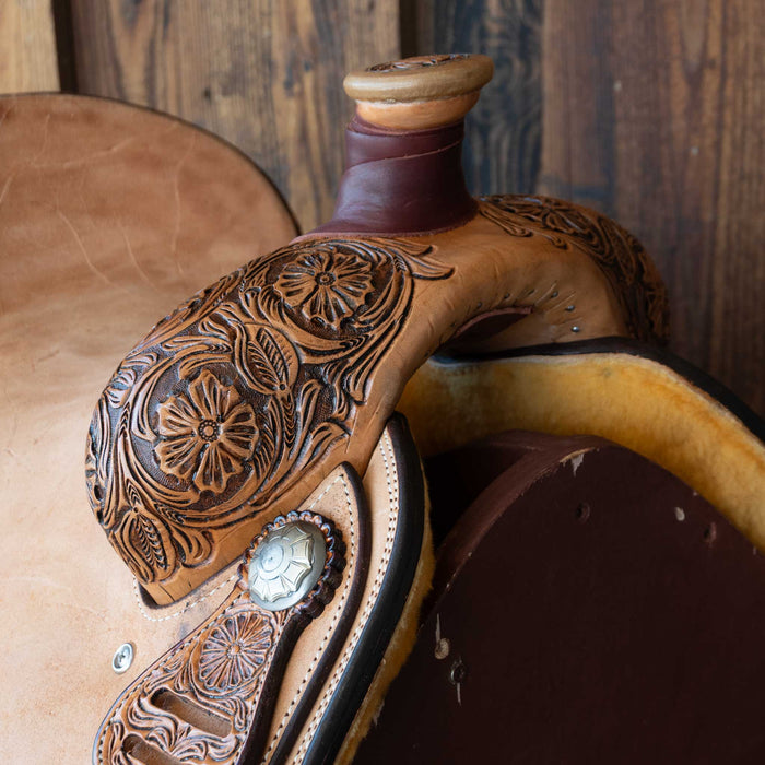 13" TESKEY'S CALF ROPING SADDLE