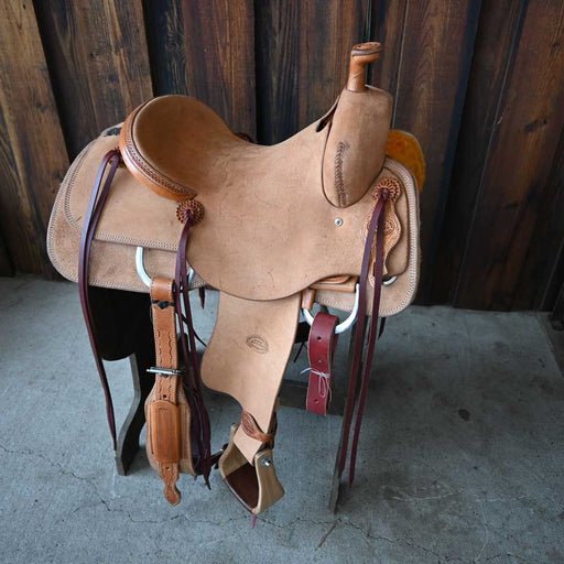 15" TESKEY'S PRO CUTTER RANCH CUTTER SADDLE Saddles - New Teskey's Saddlery