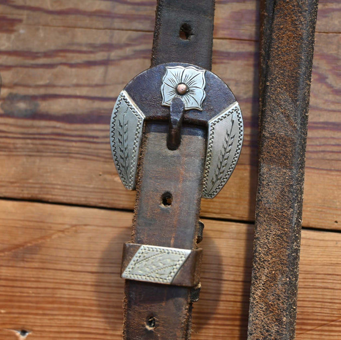 Phillip Casey Solid Port Bridle Rig w/ Split Ear Headstall