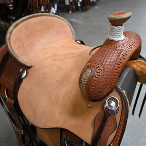 16" HR ROPING SADDLE Saddles HR SADDLES   