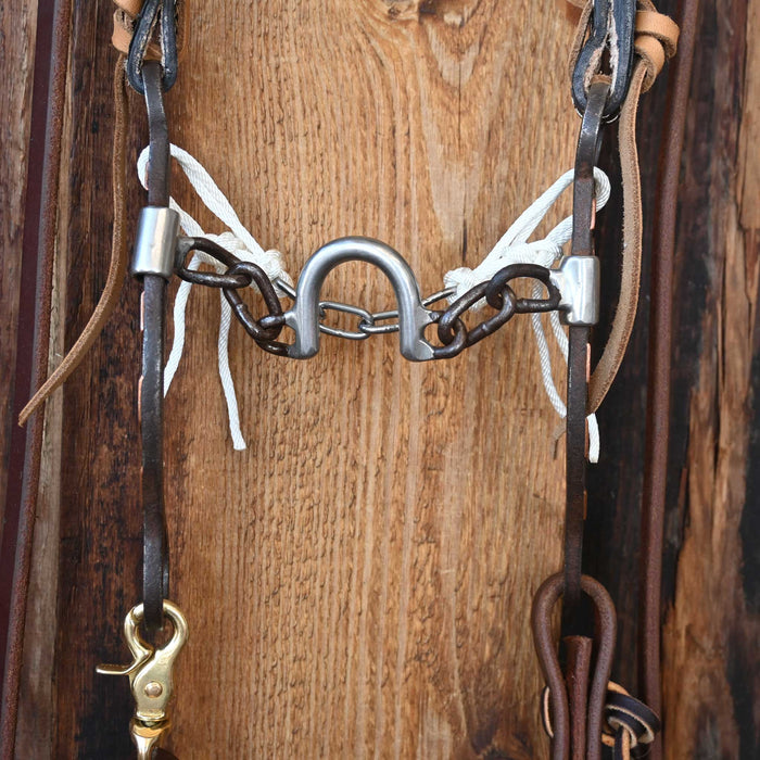 NRS Ported Chain Bridle Rig w/All New Leather Tack - Rigs NRS