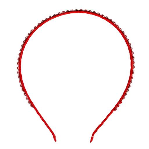 Red Rhinestone Headband WOMEN - Accessories - Hair Accessories Mud Pie