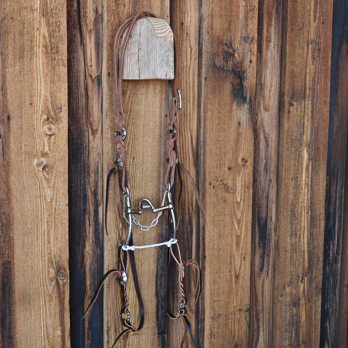 Kerry Kelley Silver Mounted 65 A.D. Bridle Rig w/Joe Hipp Leather