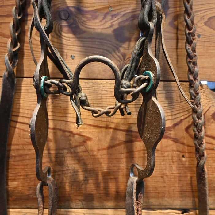 Petska Ported Chain Bridle Rig w/ Browband Headstall