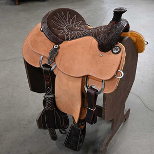 14.5" MARTIN JOE BEAVER CALF ROPING SADDLE