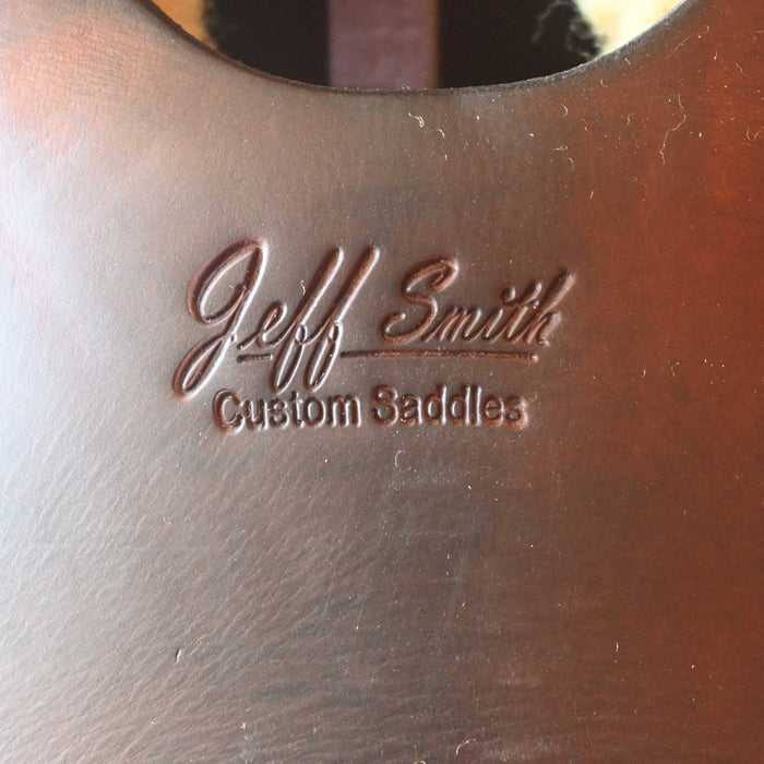 17.5" USED JEFF SMITH BUSTER WELCH CUTTING SADDLE Saddles - Used Jeff Smith