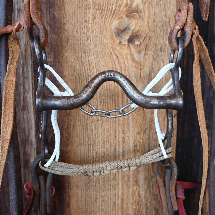 Cowpuncher Solid Port Bridle Rig w/Split Ear Headstall Tack - Rigs Cowpuncher