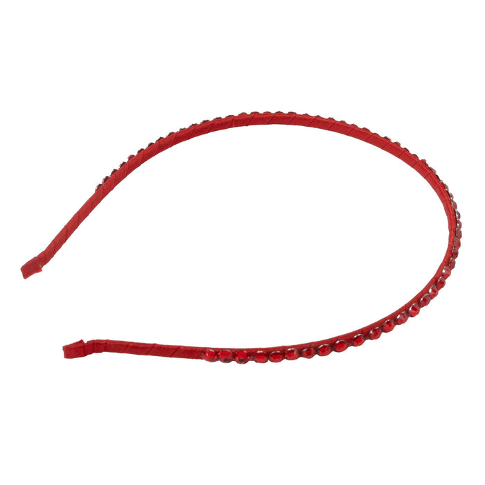 Red Rhinestone Headband WOMEN - Accessories - Hair Accessories Mud Pie