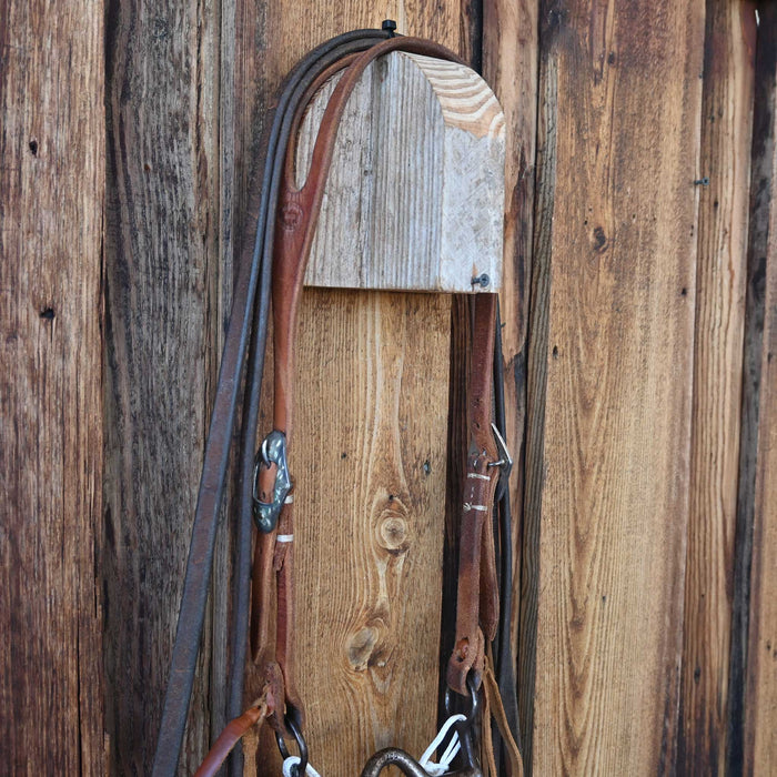 Cowpuncher Solid Port Bridle Rig w/Split Ear Headstall Tack - Rigs Cowpuncher