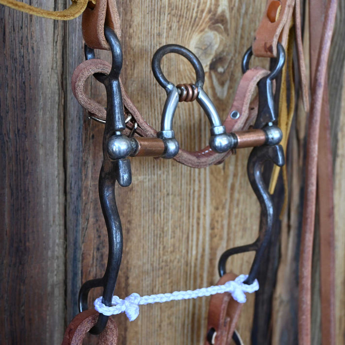 Kerry Kelley 02S P.R. Cathedral Bridle Rig w/All New Leather