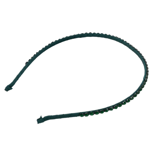 Green Rhinestone Headband WOMEN - Accessories - Hair Accessories Mud Pie