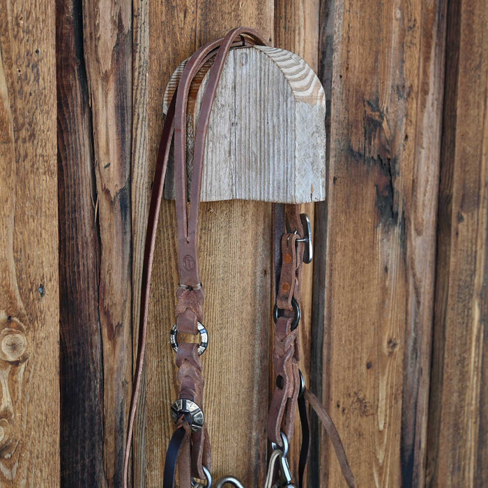Kerry Kelley Silver Mounted 65 A.D. Bridle Rig w/Joe Hipp Leather