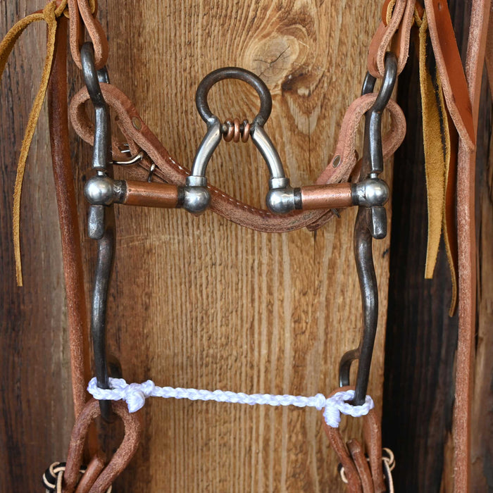 Kerry Kelley 02S P.R. Cathedral Bridle Rig w/All New Leather