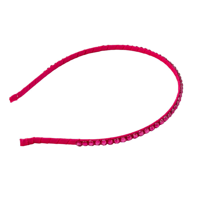 Pink Rhinestone Headband WOMEN - Accessories - Hair Accessories Mud Pie