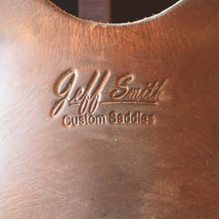 16" USED JEFF SMITH BUSTER WELCH CUTTING SADDLE Saddles - Used Jeff Smith