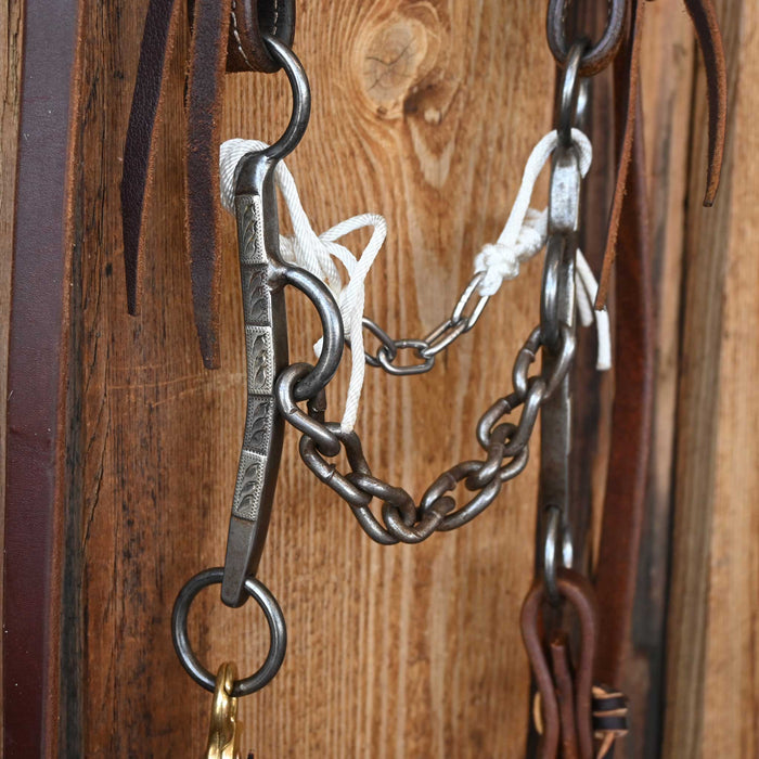 Reid Jones Chain Bridle Rig w/Split Ear Headstall