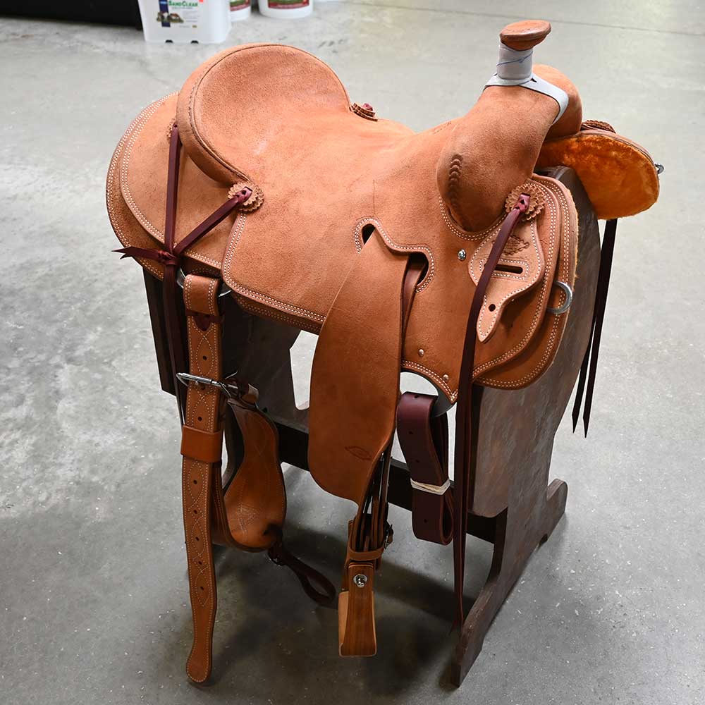 16" LUKE LANE RANCH SADDLE Saddles Luke Lane   